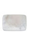 Fine Serving Platter Rectangular made of Porcelain White