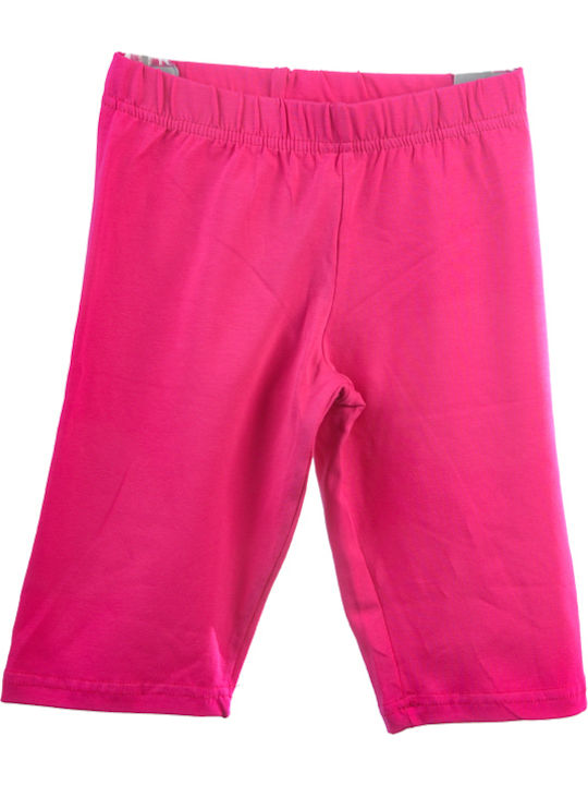 Kids Legging Cycling Short Fuchsia