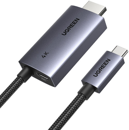 Ugreen Cablu HDMI de sex masculin - USB-C 2m Gri