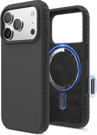 Elago Back Cover Σιλικόνης Μαύρο (iPhone 17 Pro)