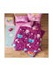 Kentia Kids Duvet Single Hans Purple-pink 160x240cm