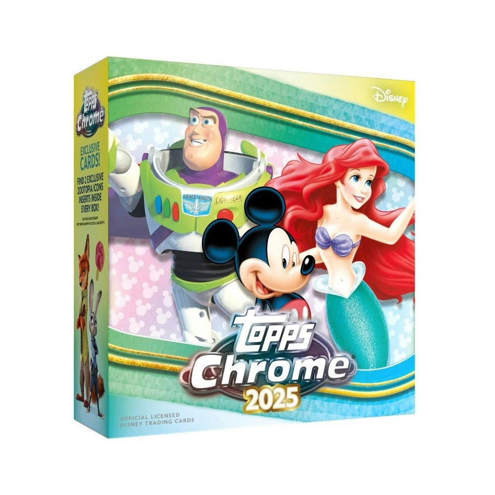 Topps 2025 Chrome Disney Mega Pachet | Skroutz Romania