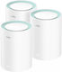 Cudy M1500 v1 Punct De Acces Cu Rețea Mesh Wi-Fi 6 Banda Duală (2.4 și 5GHz) Kit Triplu