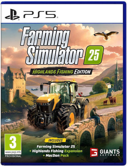 Farming Simulator 25 Highlands Fishing Edition PS5 Game