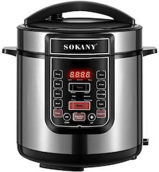 Sokany Мултикукър 1000W с Капацитет 7лт Сребрист