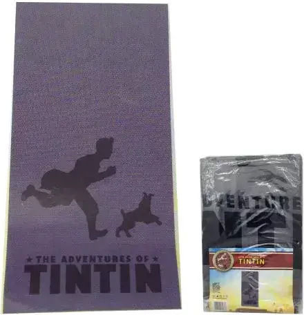 Детска Плажна Кърпа Tintin 92064-5 76x152см 100% Памук 350г Сив Лято 06