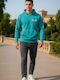 Herren-Sweatpants Hellblau