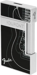 S.t Dupont – Fender Slimmy Noir Запалка Черен Хром 028025