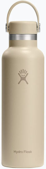 Hydro Flask Sticlă Termos Oțel inoxidabil 621ml oak