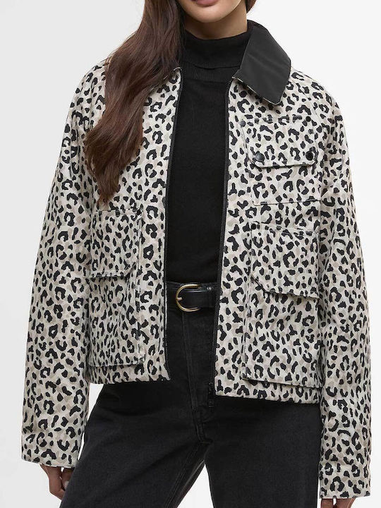 Γυναικείο Μπουφάν για Χειμώνα Jasmine Leopard Print