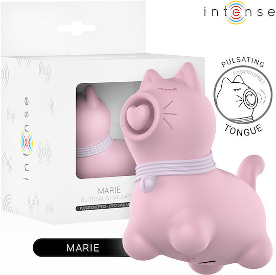 Intense PUPPY Κλειτοριδικός Δονητής με Απομακρυσμένο Έλεγχο Ροζ