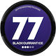 77 NICOTINE POUCHES 77 Black Currant Slim Medii Pliculețe de Nicotină 16mg/g – 10.4mg/p