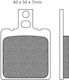 Brake Pads Set Fa47 Organic Braking122462