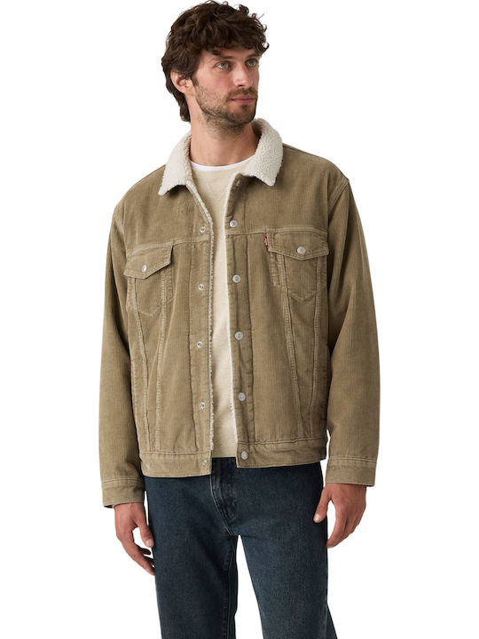 Levi's Sherpa Μπουφάν Beige