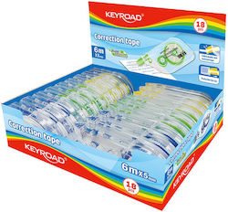 Keyroad 18 Correction Tapes Pet 5mmx6m Keyroad 18 Correction Tapes Pet 5mmx6m