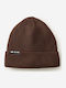 Beanie Ανδρικός Σκούφος Πλεκτός σε Καφέ χρώμα