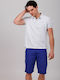 Herrenshorts Blau