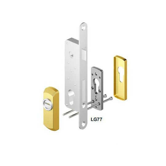 Disec Defender Lock Aluminium doors Gray