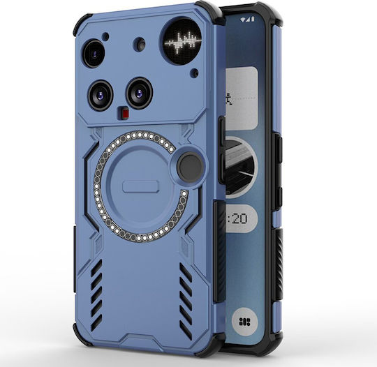 Techsuit Umschlag Rückseite Kunststoff Blau (Nothing Phone (3))