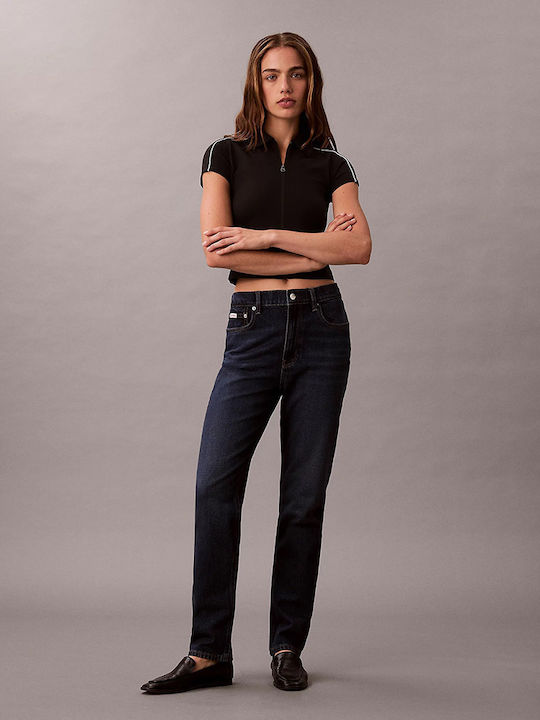 Calvin Klein Ψηλόμεσο Γυναικείο Jean Παντελόνι