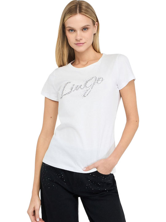 Liu Jo Γυναικεία Μπλούζα Λευκή 2Pack