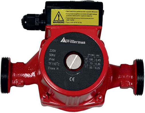 Wellerman Ηλεκτρονικός Κυκλοφορητής Θέρμανσης 180mm