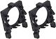 Адаптер H7 LED Headlight Ford Focus 2 Mk2 Mk3 Mondeo Mk4 Land Rover Free Lancer Carnival 2 Броя
