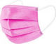 Tiexiong Disposable Non-sterile Medical Mask IIR Protective Mask Non-Reusable Type IIR Surgical Pink 50pcs