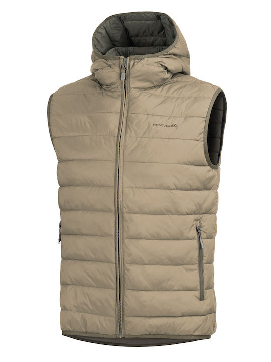 Pentagon Aurora 2.0 Sleeveless Jacket Khaki