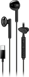 Genius Hs-m366 In-ear Handsfree Ακουστικά με Βύσμα USB-C Μαύρο Genius Hs-m366 In-ear Handsfree Ακουστικά με Βύσμα USB-C Μαύρο