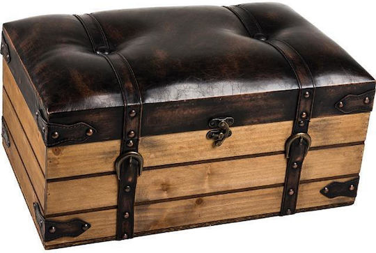 Arion Dekorative Koffer Mit Lederbezug 48*29.5*21cm