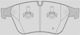 Brake Pads Mercedes-Benz M-Class W164 ML63