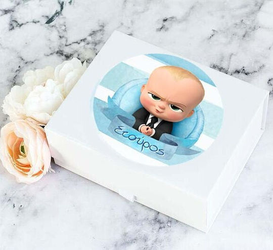Αυτοκόλλητα Όνομα Μπόμπιρας Baby Boss 6τμχ P5531121 Bal-p5531121 Υλικά για Μπομπονιέρες