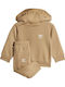 Детски Комплект Анцуг Бежов Hoodie