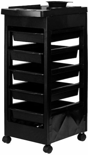 Activeshop Hair Salon Maintenance Cart with 5 Drawers