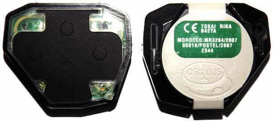 Телеремонт Toyota 3 Бутона Честота 433mhz B42ta
