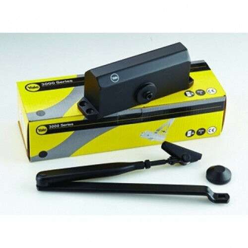 Yale Door Return Mechanism Door Black