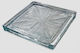 Glasbaustein Bodenplatten Kreise 20x20x2cm
