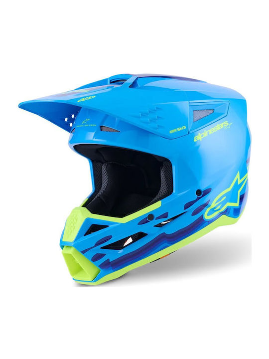Alpinestars MX S-M3 Force Kinder Motorradhelm DOT / ECE 22.06 Alpinestars MX S-M3 Force Kinder Motorradhelm DOT / ECE 22.06