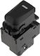 NTY Car Window Switch for Hyundai Tucson / iX35 Silver
