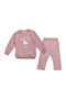 Kinder-Set mit Leggings Winter 2Stück Rosa