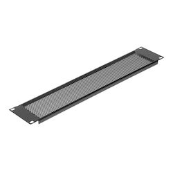 Panel 19" 3U Vented Black