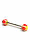 Amalfi Accessories Zungenpiercing aus Stahl