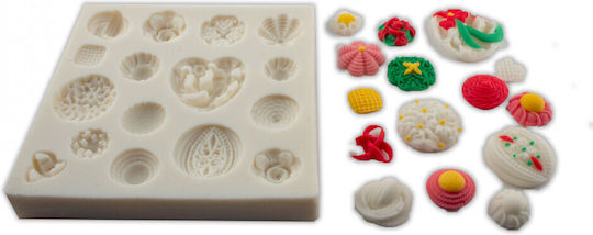 Lumea Formă de Patiserie din Silicon 10x10buc 1buc
