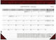 Υδρόγειος Μηνιαίο Planner 2026 Μπορντό 34x49εκ.