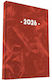 Ydrogeios Daily Planner 2026 Red 21x29cm