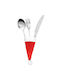 XMASfest Christmas Case for Cutlery L12xW6cm.