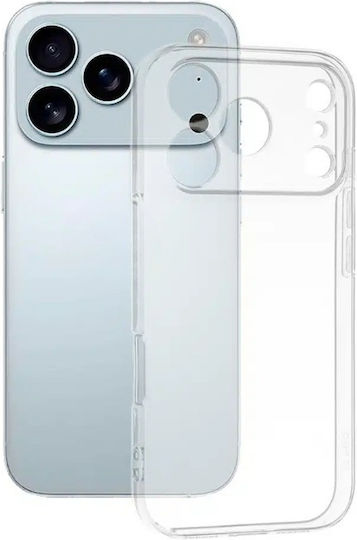 Green On Back Cover Silicone Transparent (iPhone 17 Pro Max)