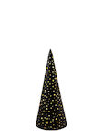 Beleuchtet Weihnachtsdekoration Baum 20cm Schwarz