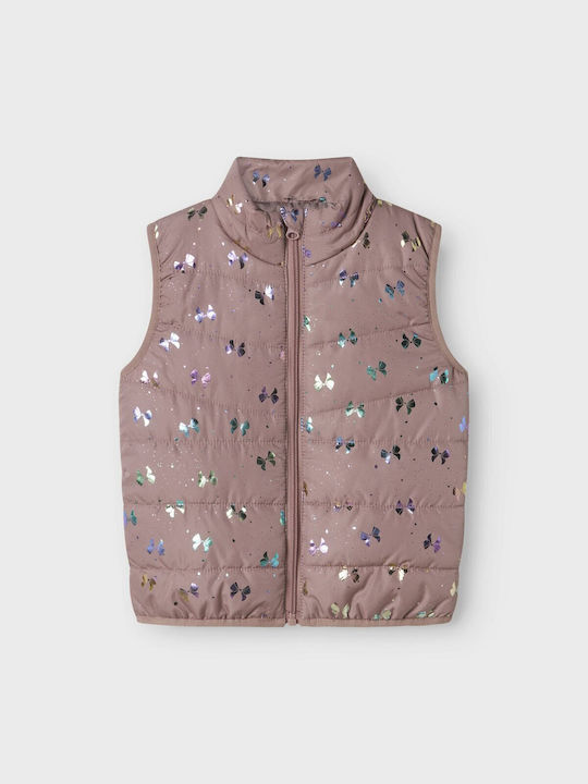 Name It Kinder Freizeitjacke Ärmellos Purple
